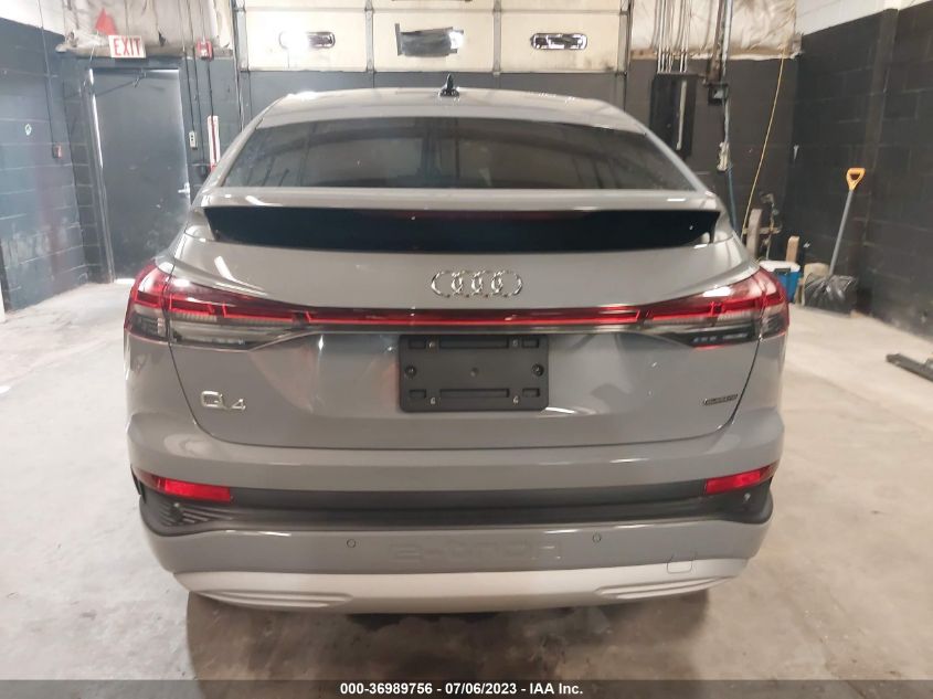 2022 AUDI Q4 E-TRON SPORTBACK PRESTIGE - WA112BFZ9NP052834