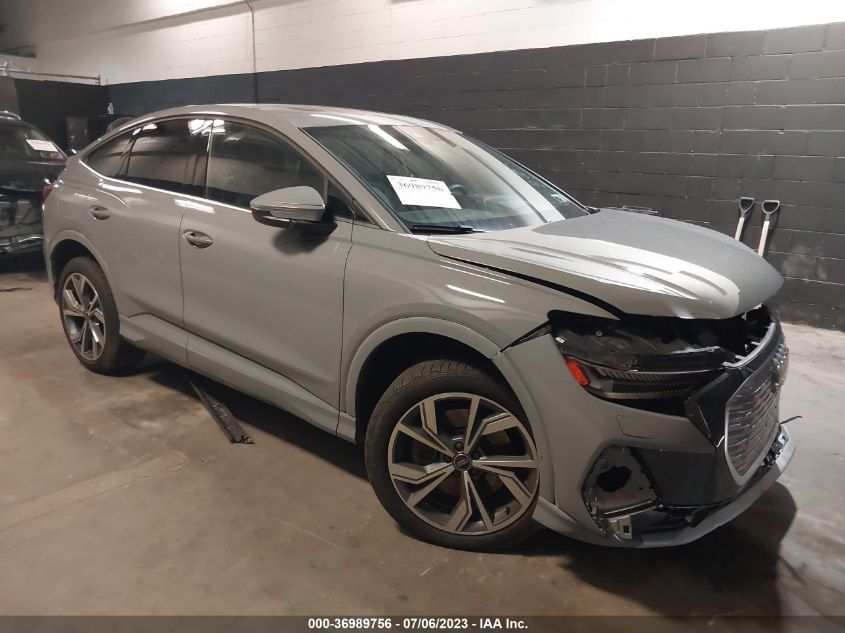 2022 AUDI Q4 E-TRON SPORTBACK PRESTIGE - WA112BFZ9NP052834
