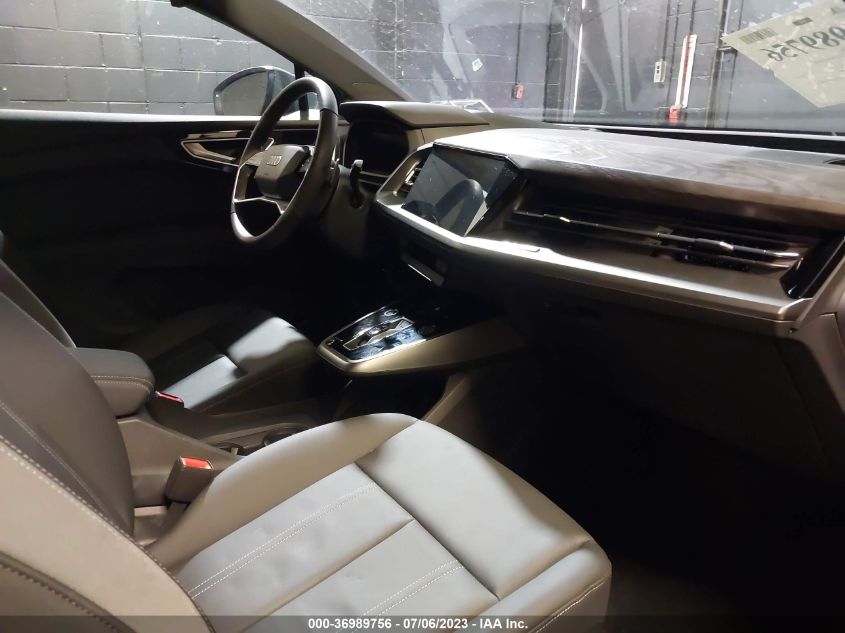 2022 AUDI Q4 E-TRON SPORTBACK PRESTIGE - WA112BFZ9NP052834