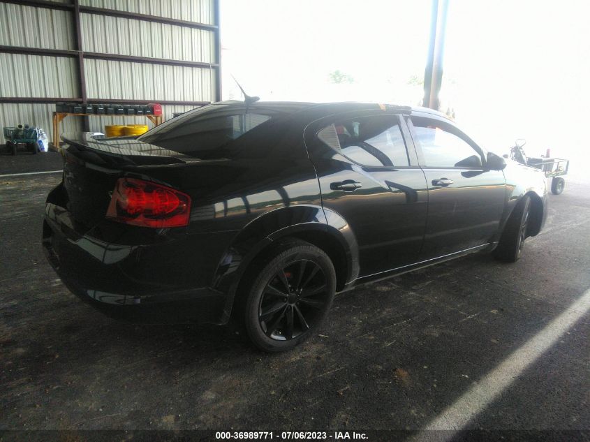 2013 DODGE AVENGER SXT - 1C3CDZCB2DN756770
