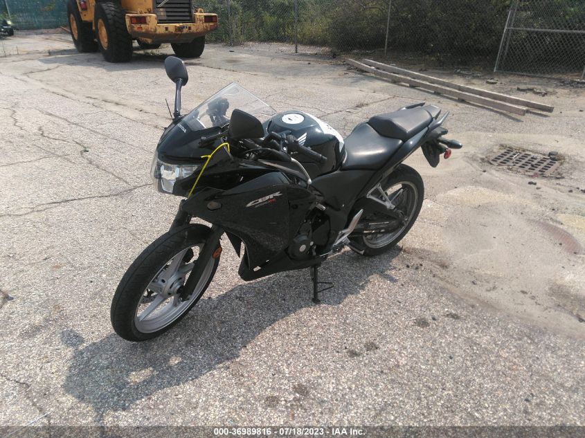 2012 HONDA CBR250 R MLHMC4104C5206229