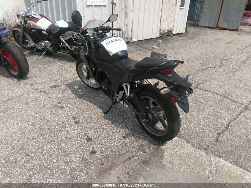 2012 HONDA CBR250 R MLHMC4104C5206229