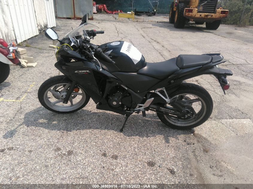 2012 HONDA CBR250 R MLHMC4104C5206229