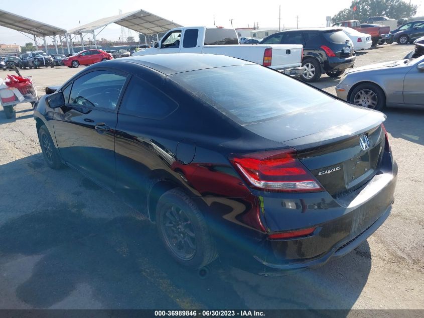 2014 HONDA CIVIC COUPE LX - 2HGFG3B50EH522227
