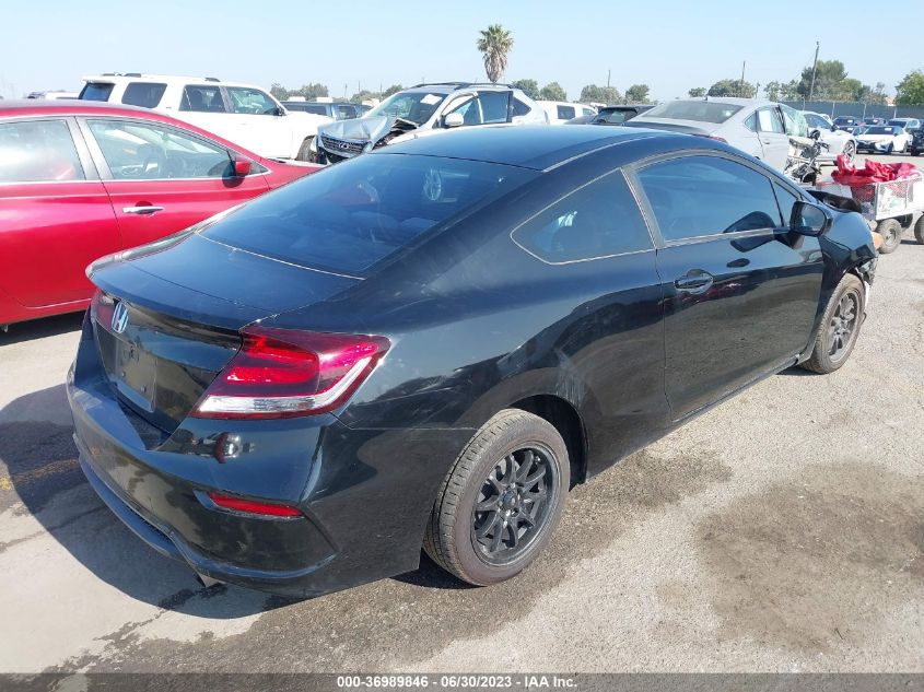 2014 HONDA CIVIC COUPE LX - 2HGFG3B50EH522227