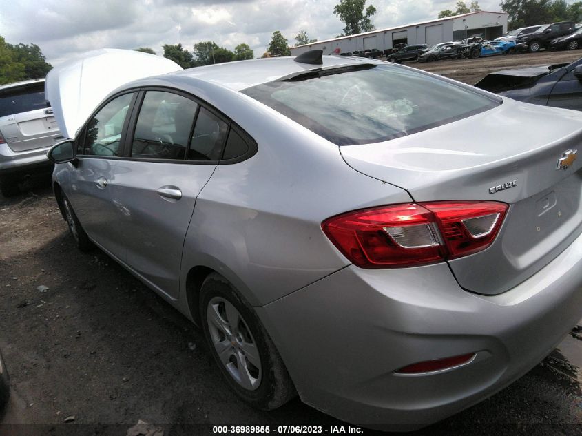 2017 CHEVROLET CRUZE LS - 1G1BC5SM1H7172112