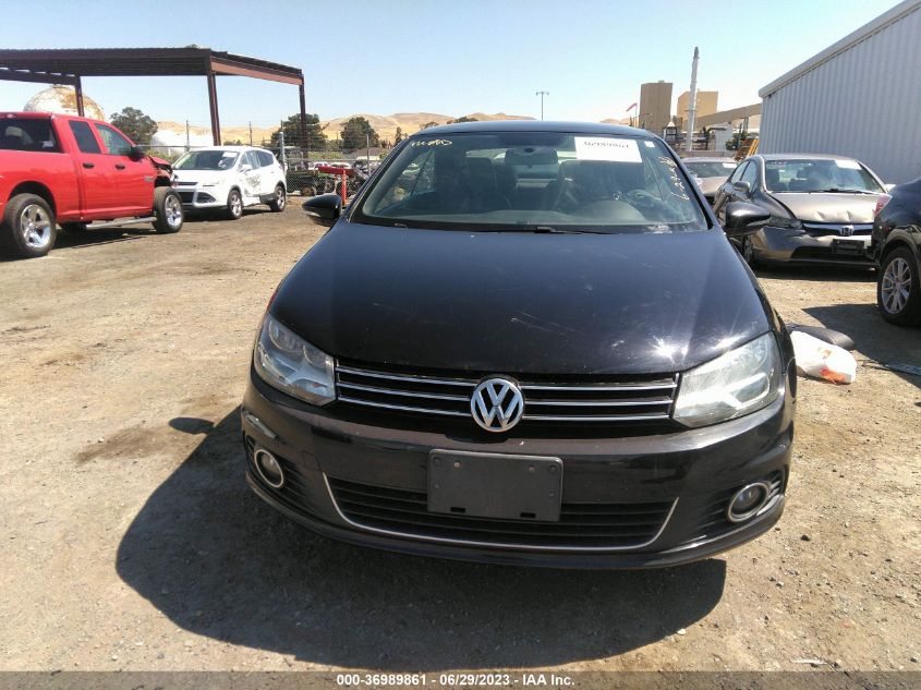2014 VOLKSWAGEN EOS KOMFORT - WVWBW8AHXEV004609