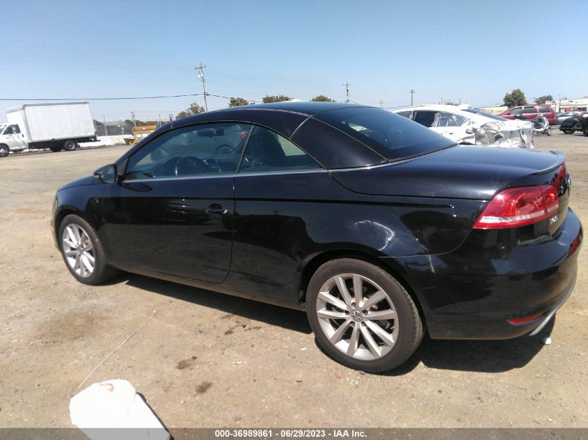 2014 VOLKSWAGEN EOS KOMFORT - WVWBW8AHXEV004609
