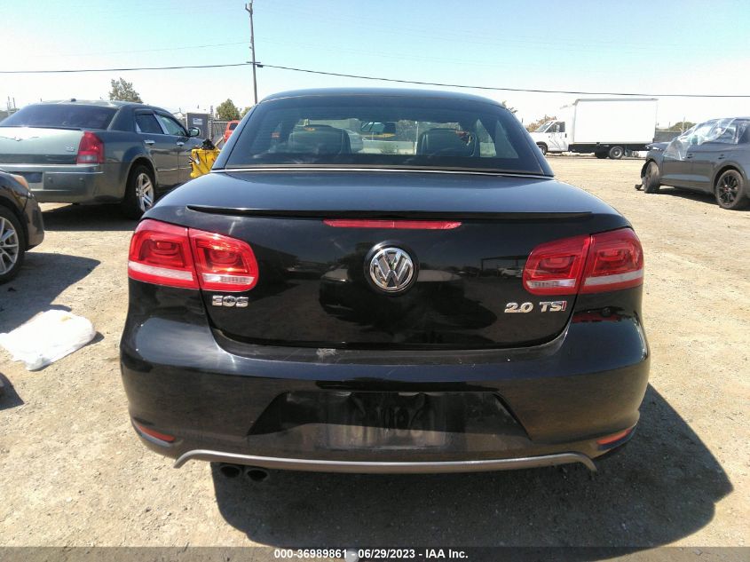2014 VOLKSWAGEN EOS KOMFORT - WVWBW8AHXEV004609