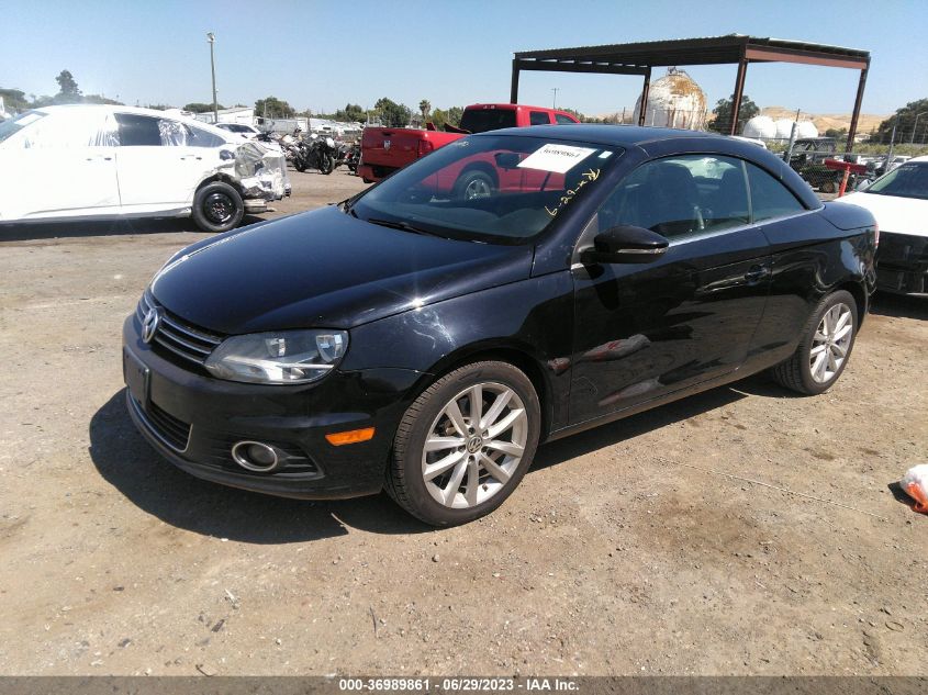 2014 VOLKSWAGEN EOS KOMFORT - WVWBW8AHXEV004609