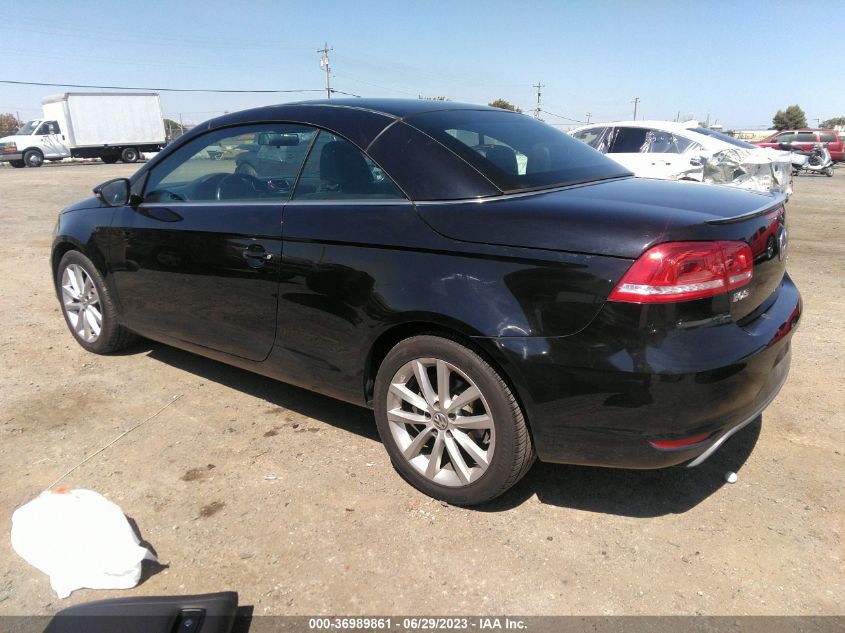 2014 VOLKSWAGEN EOS KOMFORT - WVWBW8AHXEV004609