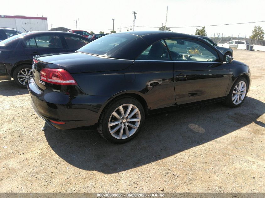 2014 VOLKSWAGEN EOS KOMFORT - WVWBW8AHXEV004609