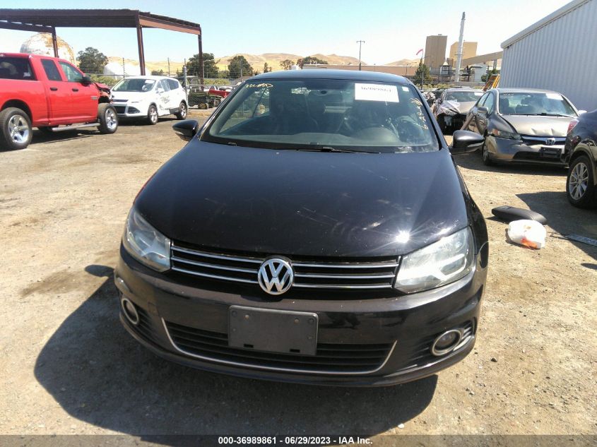 2014 VOLKSWAGEN EOS KOMFORT - WVWBW8AHXEV004609