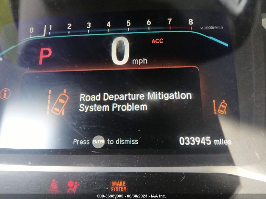 2019 HONDA PILOT TOURING 8-PASSENGER - 5FNYF6H91KB065726