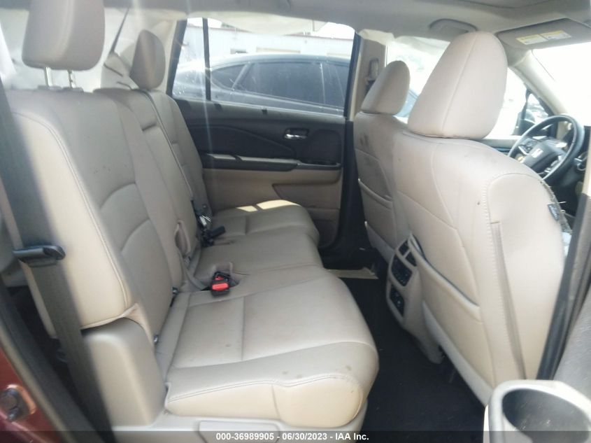2019 HONDA PILOT TOURING 8-PASSENGER - 5FNYF6H91KB065726
