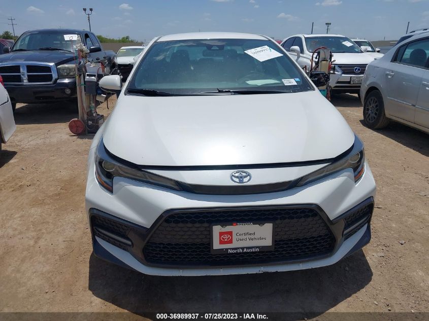 2020 TOYOTA COROLLA SE/NIGHTSHADE - 5YFS4RCE6LP008803