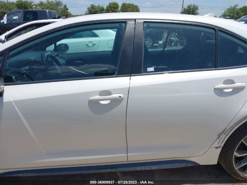 2020 TOYOTA COROLLA SE/NIGHTSHADE - 5YFS4RCE6LP008803