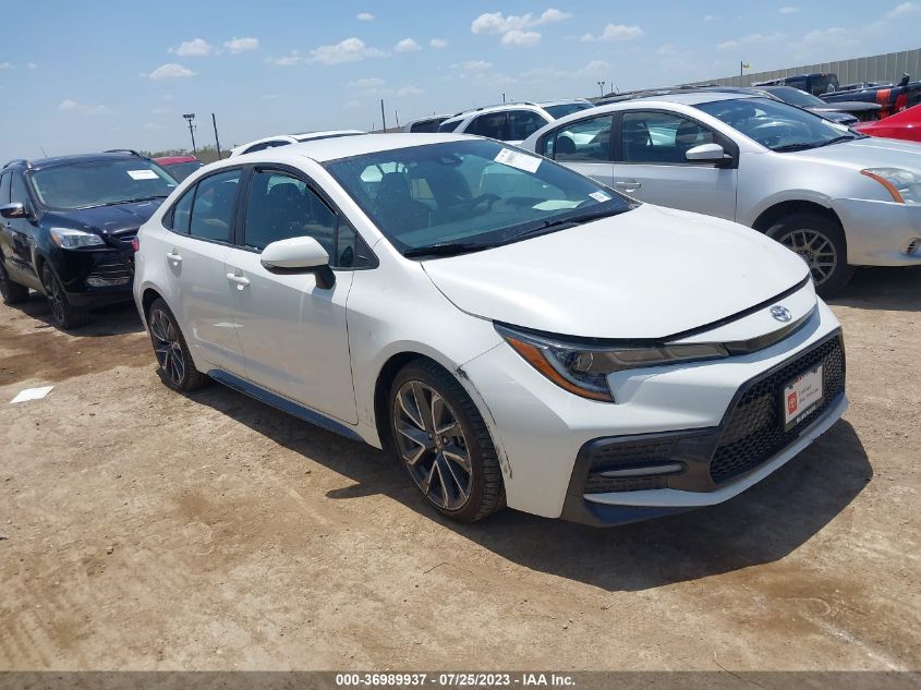 2020 TOYOTA COROLLA SE/NIGHTSHADE - 5YFS4RCE6LP008803