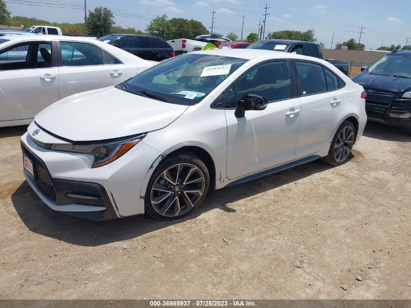 2020 TOYOTA COROLLA SE/NIGHTSHADE - 5YFS4RCE6LP008803