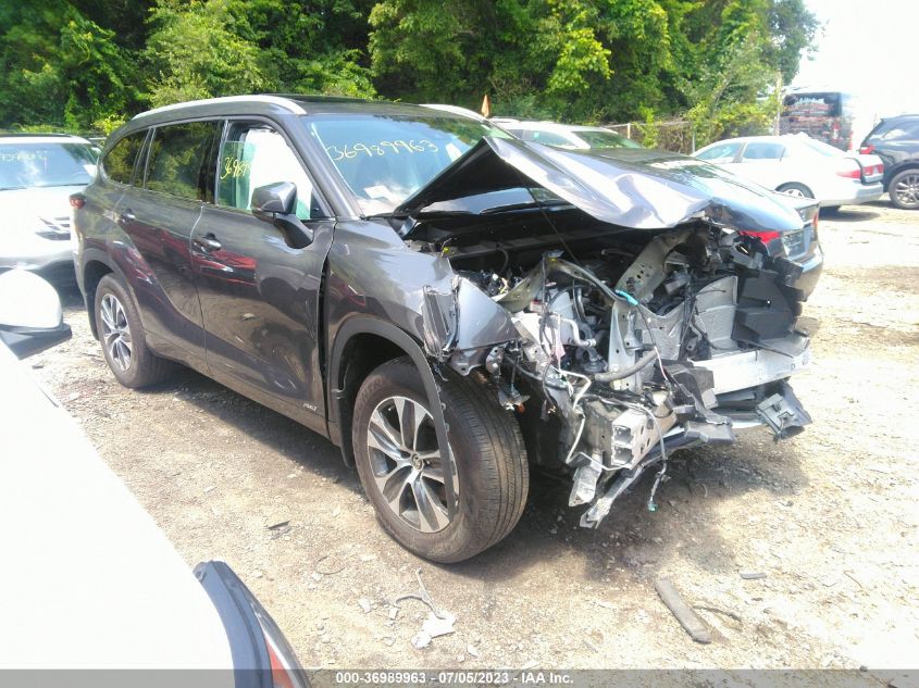 2022 TOYOTA HIGHLANDER HYBRID - 5TDGBRCH2NS557009