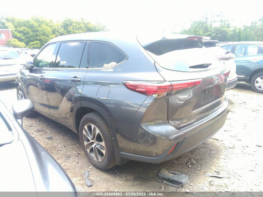 2022 TOYOTA HIGHLANDER HYBRID - 5TDGBRCH2NS557009