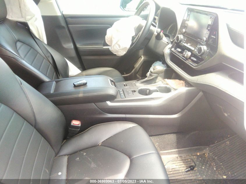 2022 TOYOTA HIGHLANDER HYBRID - 5TDGBRCH2NS557009