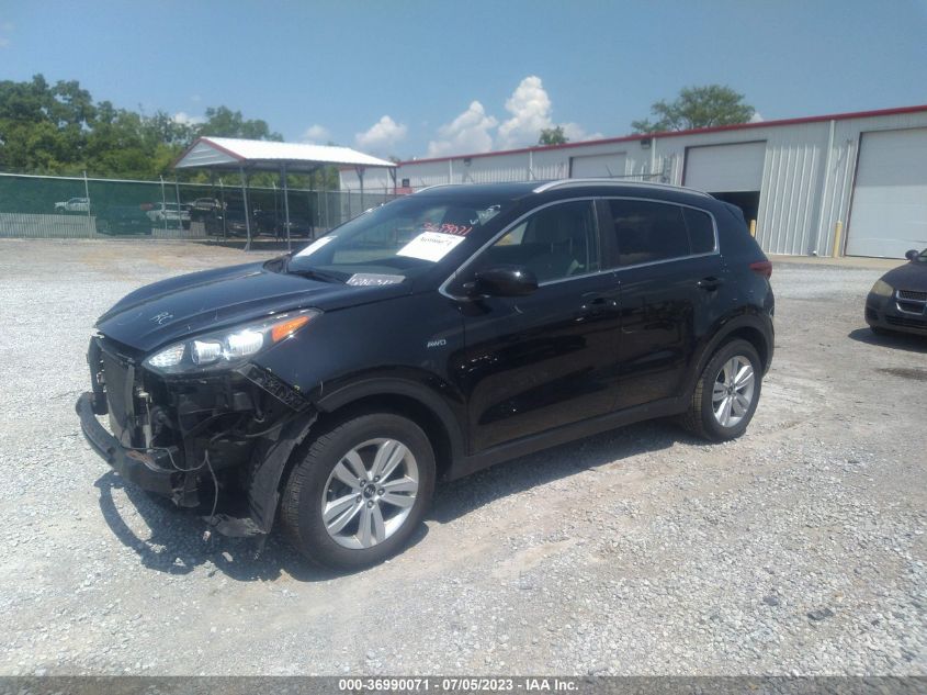 2017 KIA SPORTAGE LX - KNDPMCAC6H7172095