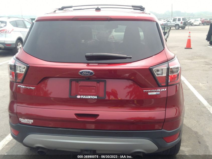 2017 FORD ESCAPE TITANIUM - 1FMCU9J9XHUB71972