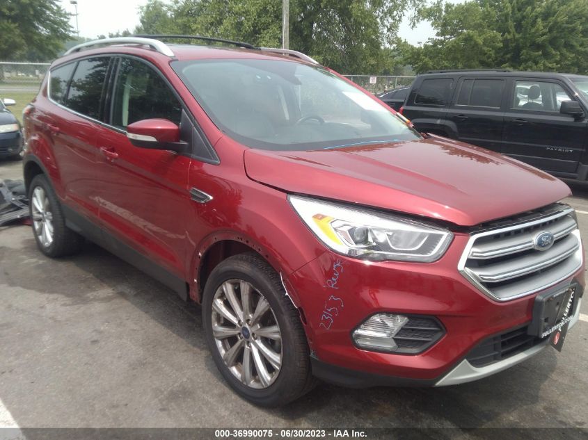 2017 FORD ESCAPE TITANIUM - 1FMCU9J9XHUB71972