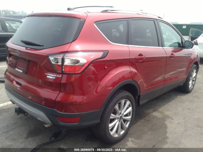 2017 FORD ESCAPE TITANIUM - 1FMCU9J9XHUB71972