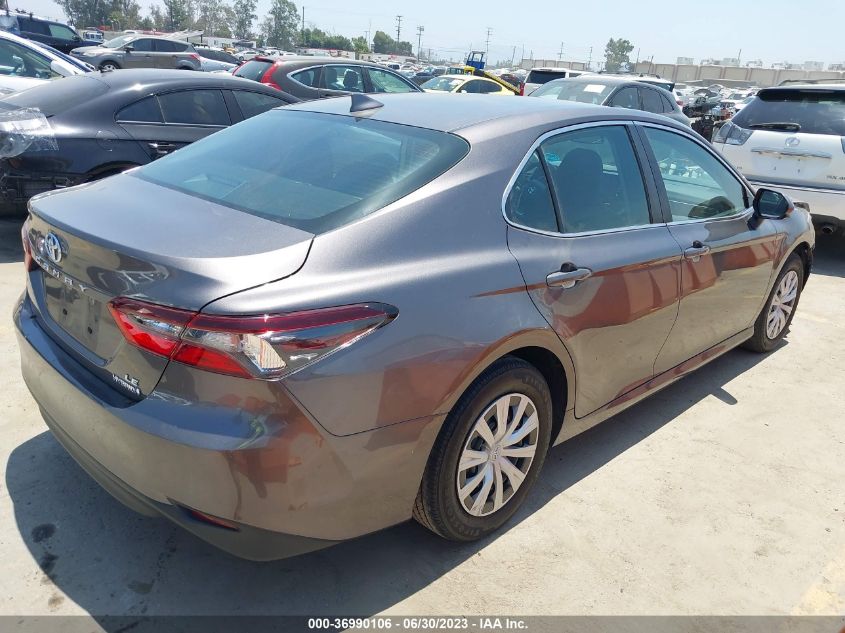 2022 TOYOTA CAMRY HYBRID LE - 4T1C31AK1NU572698