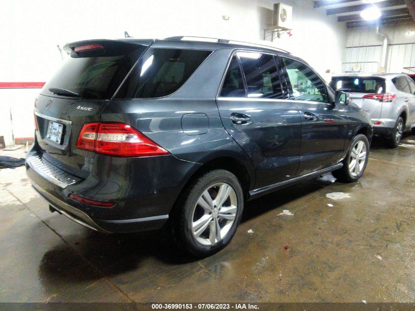 2013 MERCEDES-BENZ ML 350 4JGDA5HB7DA263406