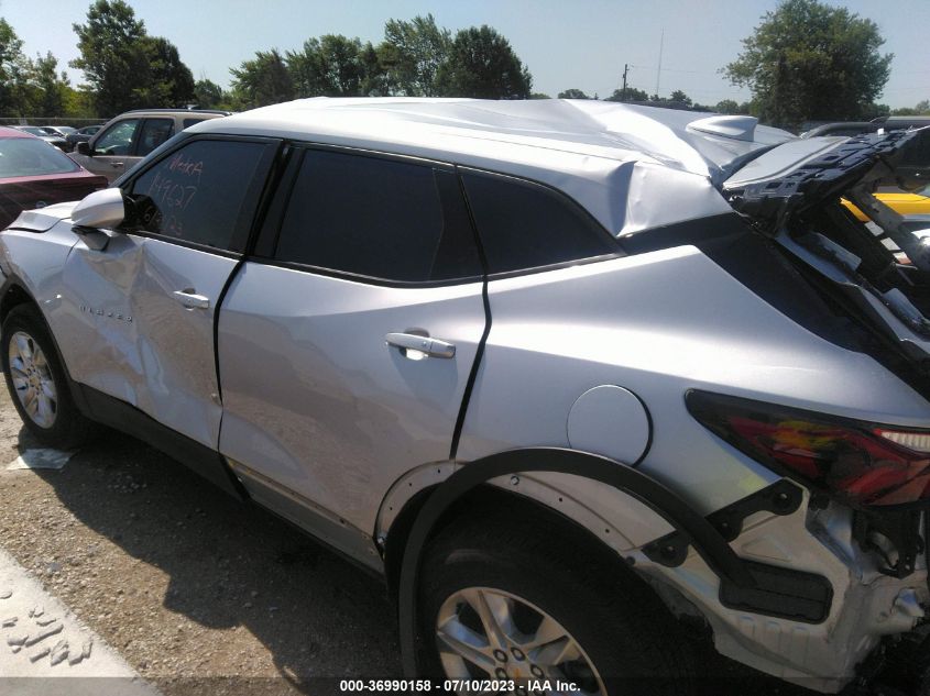 2022 CHEVROLET BLAZER LT - 3GNKBCR46NS150423