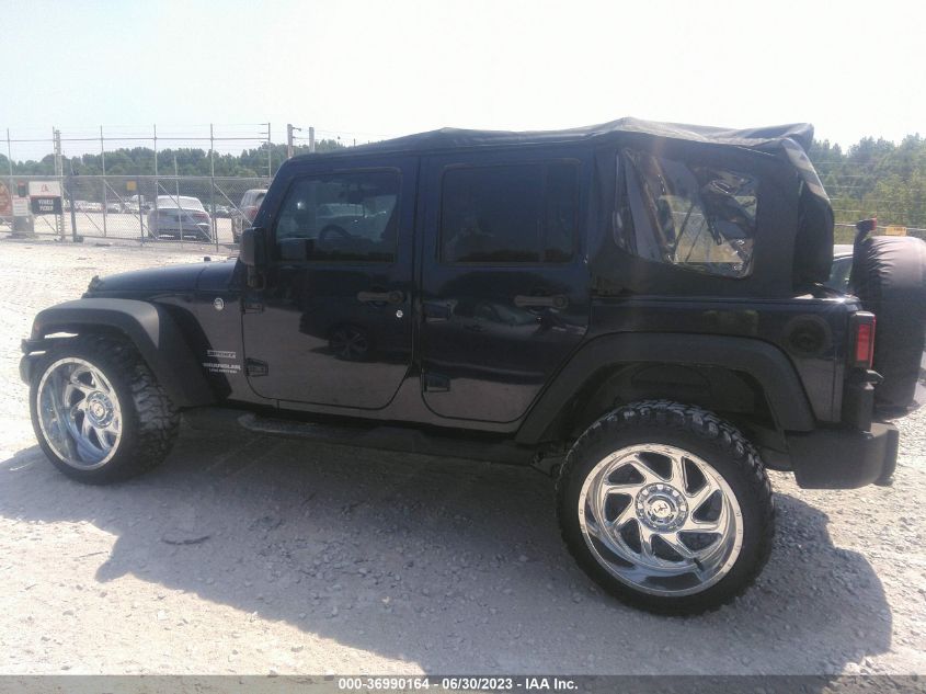 2013 JEEP WRANGLER UNLIMITED SPORT - 1C4HJWDGXDL579223
