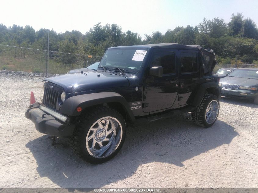 2013 JEEP WRANGLER UNLIMITED SPORT - 1C4HJWDGXDL579223
