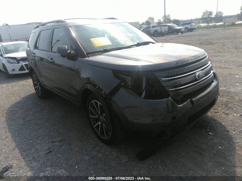 2015 FORD EXPLORER XLT - 1FM5K8D83FGC01675