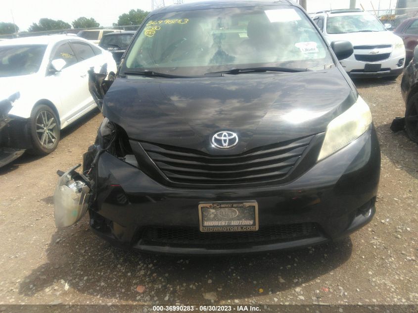 2014 TOYOTA SIENNA L - 5TDZK3DC6ES445080