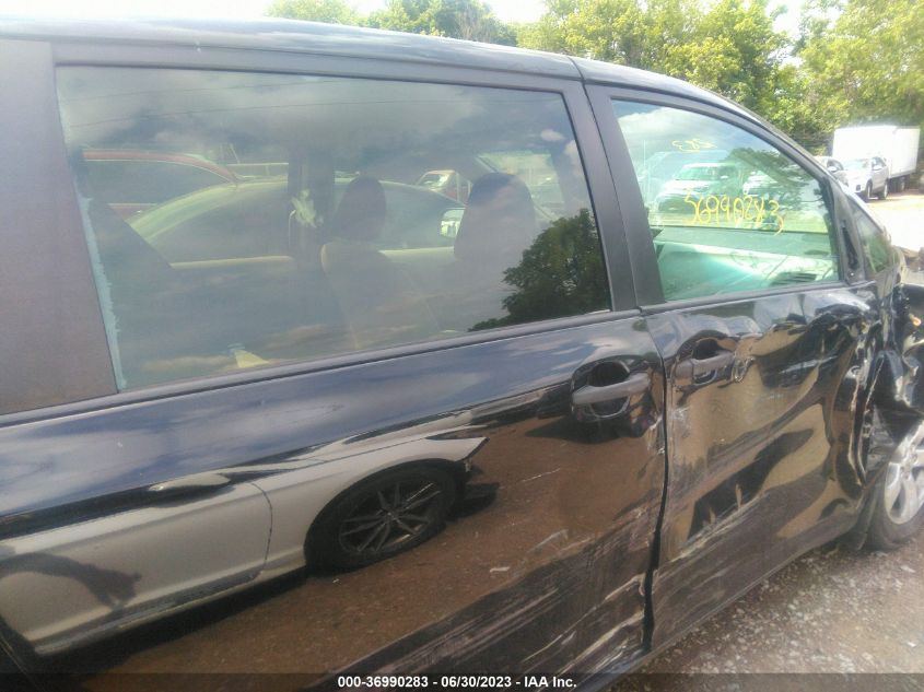 2014 TOYOTA SIENNA L - 5TDZK3DC6ES445080