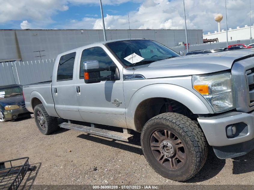 2015 FORD SUPER DUTY F-250 SRW LARIAT/PLATINUM - 1FT7W2BT5FEA95246
