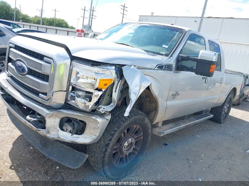 2015 FORD SUPER DUTY F-250 SRW LARIAT/PLATINUM - 1FT7W2BT5FEA95246