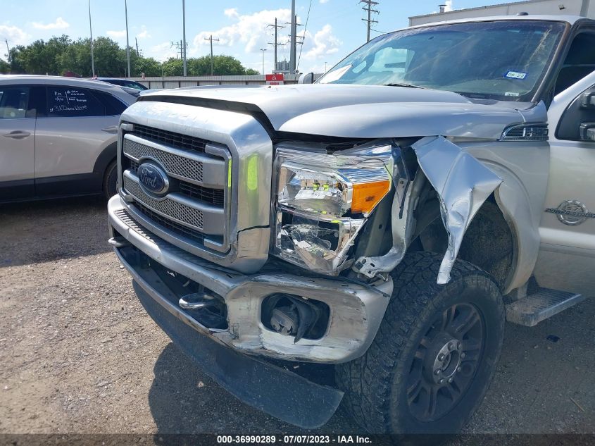 2015 FORD SUPER DUTY F-250 SRW LARIAT/PLATINUM - 1FT7W2BT5FEA95246
