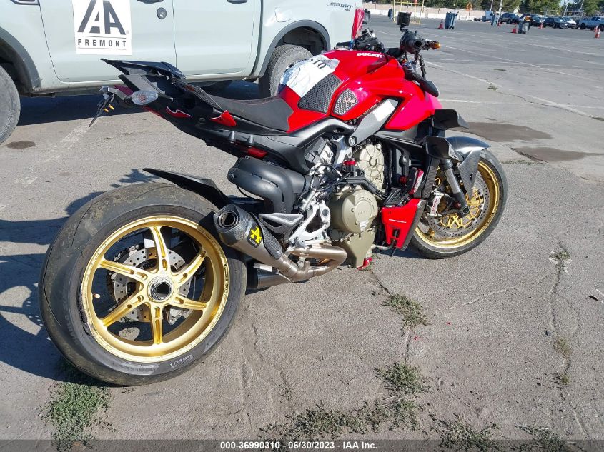 2021 DUCATI STREETFIGHTER V4/V4S ZDMFAKNW8MB003873