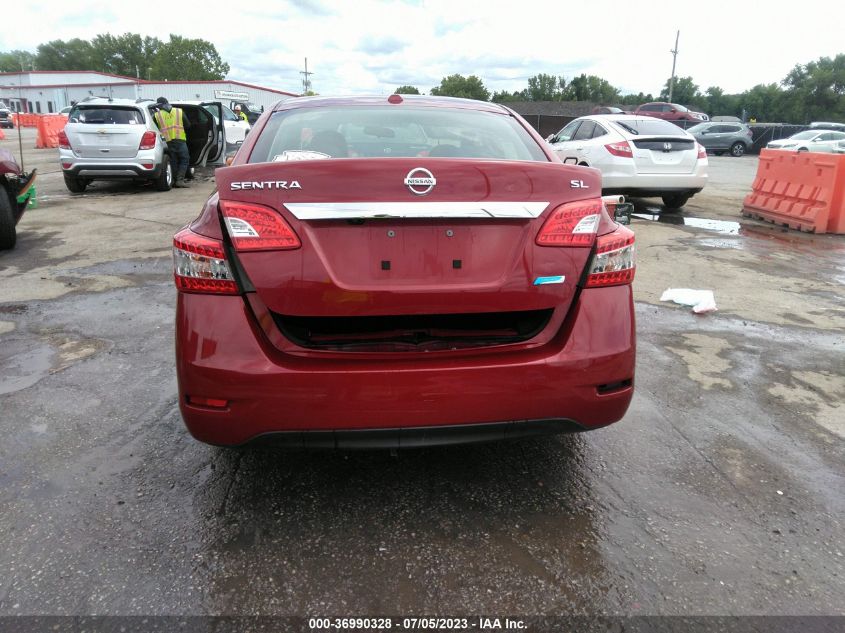 2013 NISSAN SENTRA SL - 3N1AB7AP3DL671483