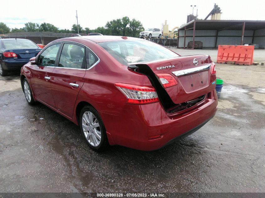 2013 NISSAN SENTRA SL - 3N1AB7AP3DL671483