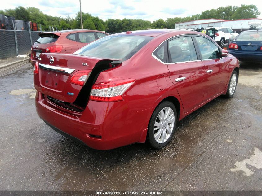 2013 NISSAN SENTRA SL - 3N1AB7AP3DL671483