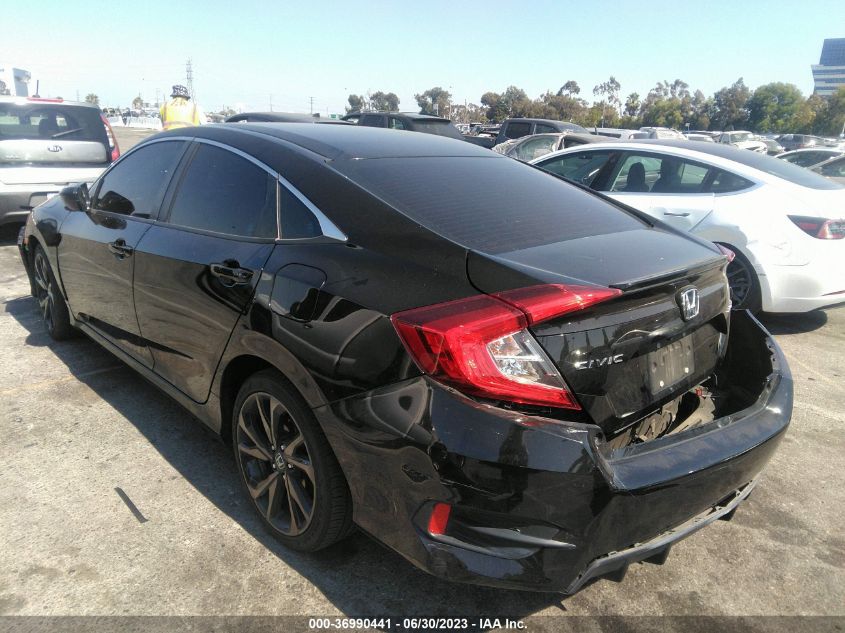 2020 HONDA CIVIC SEDAN SPORT - 2HGFC2F8XLH536658
