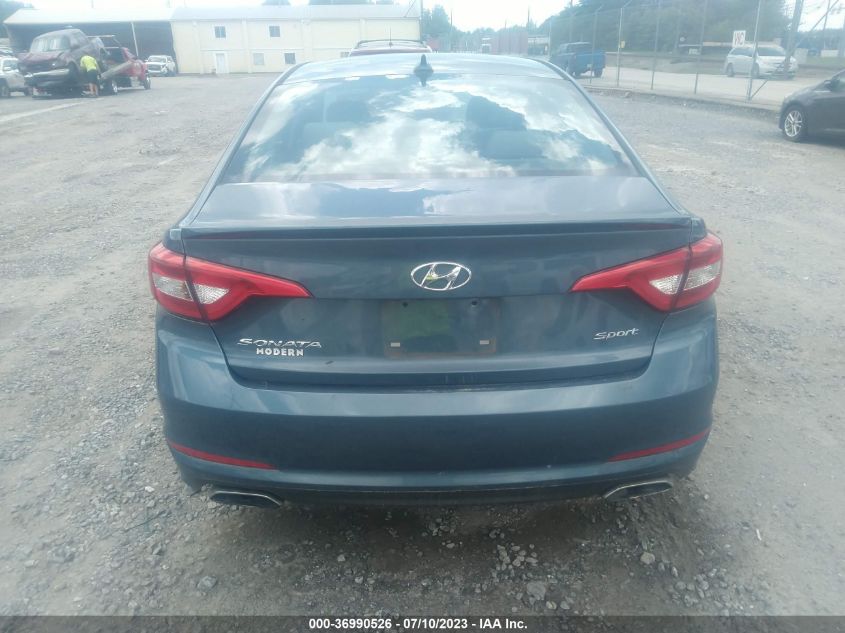 2015 HYUNDAI SONATA 2.4L SPORT - 5NPE34AF8FH102097