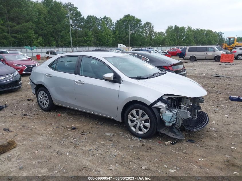 2015 TOYOTA COROLLA L/LE/S/S PLUS/LE PLUS - 2T1BURHE2FC425557