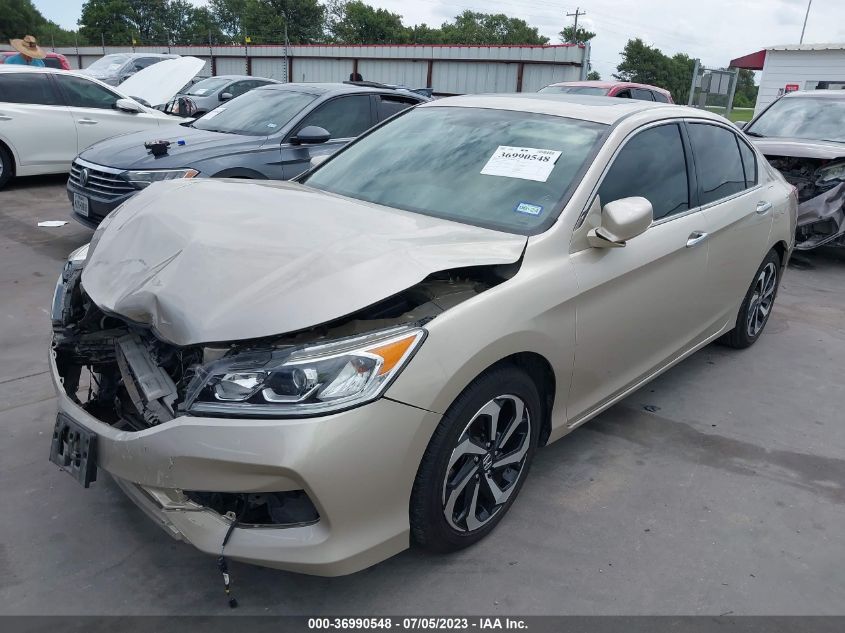 2017 HONDA ACCORD SEDAN EX - 1HGCR2F72HA125754