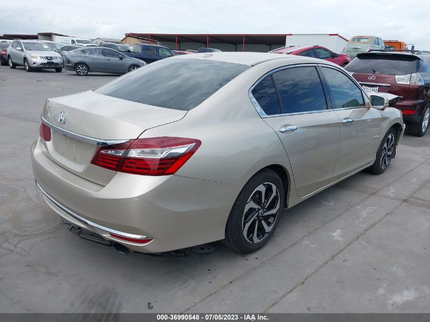 2017 HONDA ACCORD SEDAN EX - 1HGCR2F72HA125754